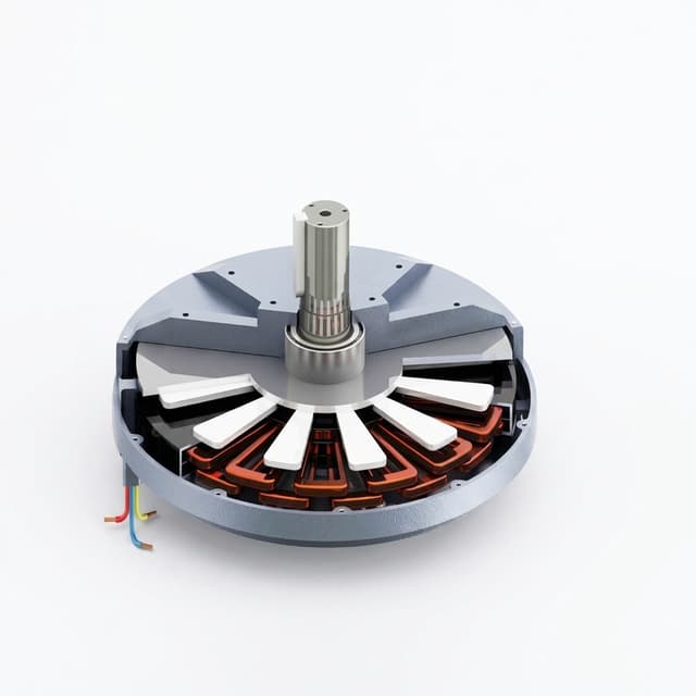 Compact 3D axial flux stator reference