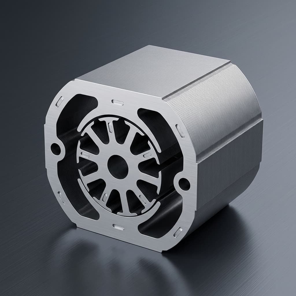 AFPM stator concept for SMC manufacturing