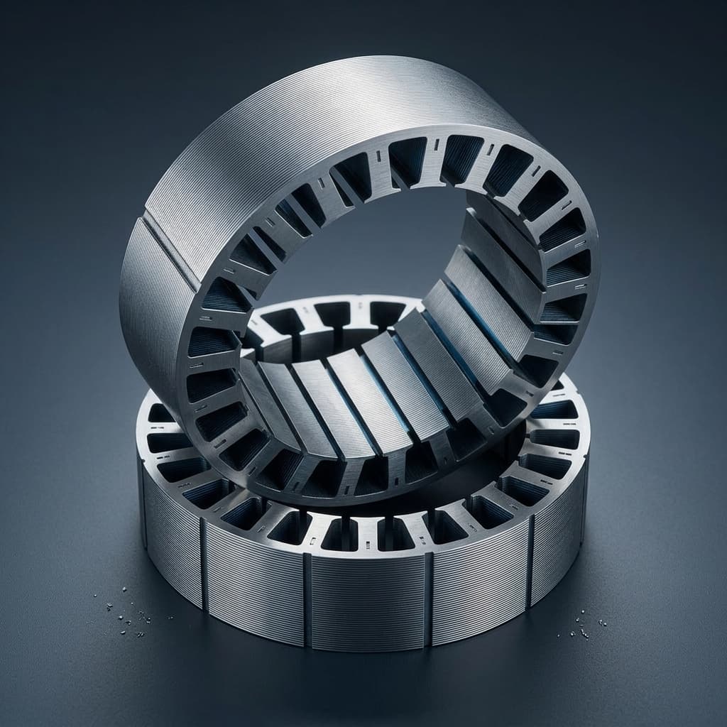 SMC segmented stator ring reference for carrier and encapsulation scope