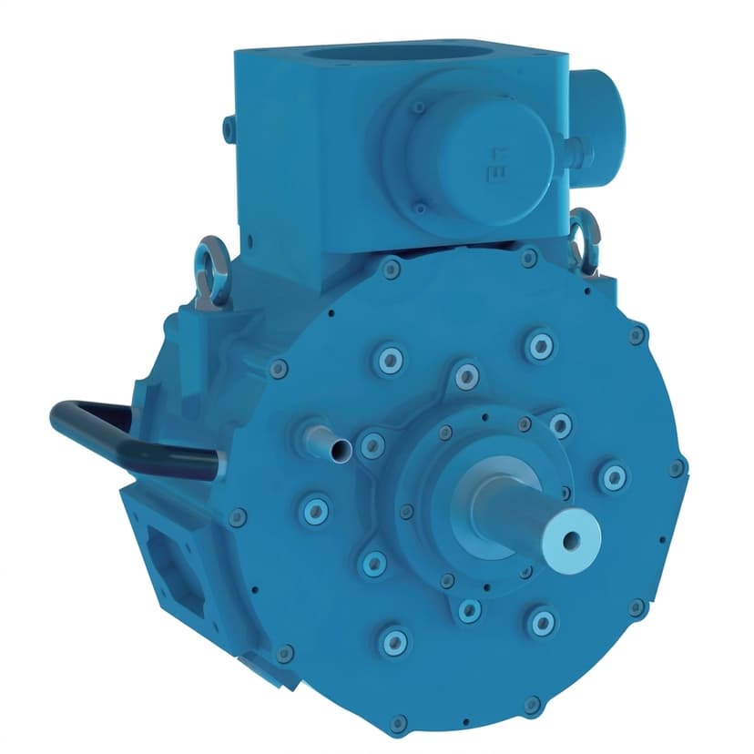 Thermal management reference for high power axial flux machines