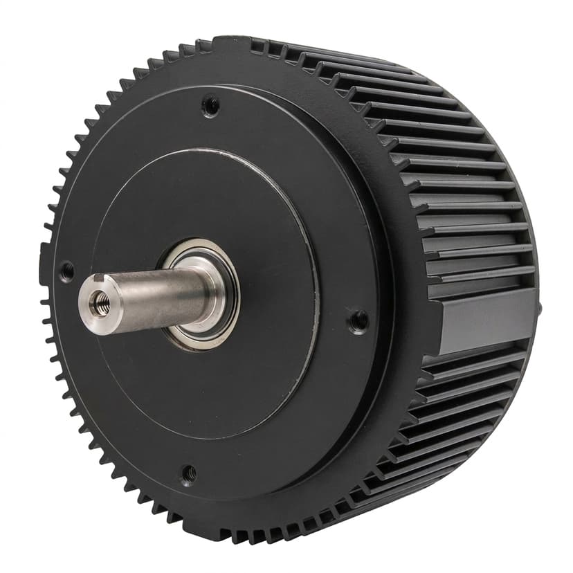 Axial flux core concept for non-lamination magnetic paths