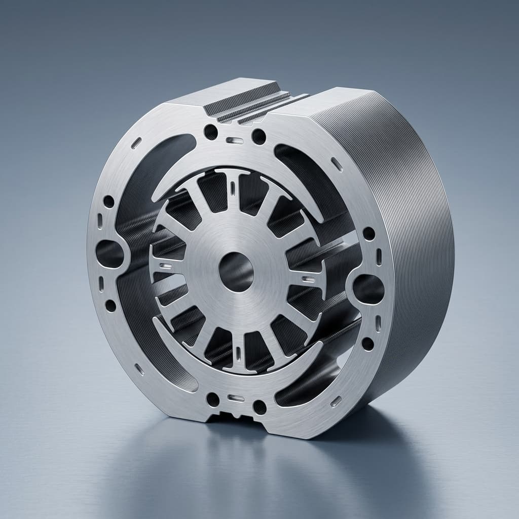 AFPM SMC stator assembly